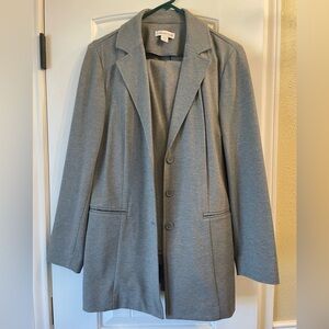 Coldwater Creek grey pantsuit, size 14